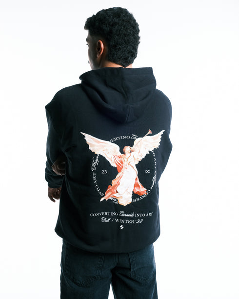 SPIRTUAL HOODIE - BLACK